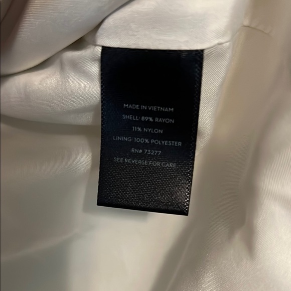 White Women's Blazer - Picture 3 of 3